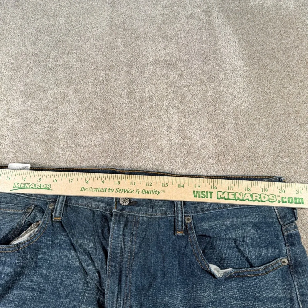 Levi's 569 Loose‎ Straight Jeans Mens 40x32 (FITS 40x31) Blue Denim Relaxed Fit